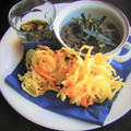 ひさかた's cooksnap of when they made *玉ねぎと人参だけでかき揚げ*.