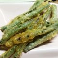 バニラとソラ's cooksnap of when they made これが最高!いんげんの天ぷら.