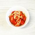 ウメ吉さん's cooksnap of when they made 紫玉ねぎとフレッシュトマトのポン酢サラダ.