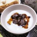 ☆あいちゃん's cooksnap of when they made 黒蜜♥甘納豆♥ヨーグルト♪.