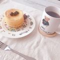クックMTFOY0☆'s cooksnap of when they made ＊感激！カフェ風なパンケーキ＊.