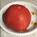 tiapon's cooksnap of when they made 簡単お湯なし！トマトの湯むき？離乳食にも.