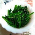 愛音‐aine‐'s cooksnap of when they made 加熱はレンジ♡5分でほうれん草のナムル.