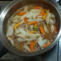 Prettyっち's cooksnap of when they made ＊大根と人参の そぼろ煮＊.