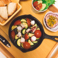 のんちごはん♡'s cooksnap of when they made ミニトマトとズッキーニのアヒージョ.