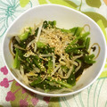☆こまっと☆'s cooksnap of when they made もやしとほうれん草のナムル.