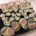 凜ちゃん優ちゃんママ's cooksnap of when they made きゅうりとツナの巻き寿司.