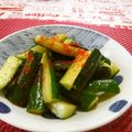 赤い電話's cooksnap of when they made 【減塩】激安激辛きゅうり.