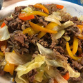 lisakohiro's cooksnap of when they made 簡単！牛肉と糸こんにゃくの青椒肉絲風炒め.