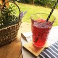 ＊ひよりんご＊'s cooksnap of when they made リンゴ酢で作る♪赤しそジュース.