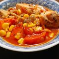 shota1999's cooksnap of when they made 簡単！サラダチキンの食べるトマトスープ.