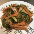 ☆しづ姉☆'s cooksnap of when they made ズッキーニのきんぴら.