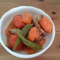 あさき母's cooksnap of when they made 夏野菜と鶏肉のさっぱり煮.