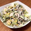 ととてひま74☆'s cooksnap of when they made 子供も大好き♡レタスときゅうりのサラダ.