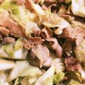 おいしくなあれ♪'s cooksnap of when they made 豚バラ肉と春キャベツのバターしょうゆ炒め.