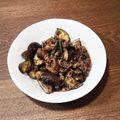 ｊｏｃｏｍｏｍｏｌａ's cooksnap of when they made 茄子とニラと豚ミンチの甜麺醤炒め.