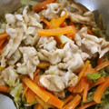M3doors111's cooksnap of when they made 簡単、根菜と豚肉のうま煮。.