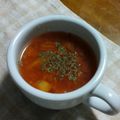 ころラブ's cooksnap of when they made にんにくとトマトのスープ.