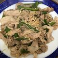 まゆまルイ's cooksnap of when they made 豚肉とえのきのサッパリ炒め.