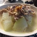 すーころん's cooksnap of when they made 冬瓜と鶏肉のたいたん（煮浸し）.