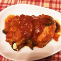 ルウ〜まま's cooksnap of when they made ささみのバジル＆クリチーロール♪トマト煮.