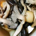 みのるぽん's cooksnap of when they made ランチに！ひらたけ手まり麩のすまし汁.