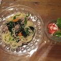 konkon8's cooksnap of when they made シャンタンDXで中華風パスタ.