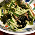 クックHWY2KF☆'s cooksnap of when they made きゅうりとみょうがの酢の物ﾟ+.♡.