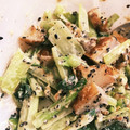 kanyann's cooksnap of when they made 簡単副菜「さつま揚げと小松菜のマヨ味噌」.