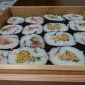 ダイナマイト漆黒's cooksnap of when they made 大葉と納豆の細巻寿司.