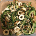 クロフジ's cooksnap of when they made ゴーヤとちくわの和え物.
