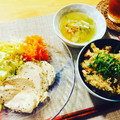 ♪ミィナ♪'s cooksnap of when they made 簡単♪生鮭としめじの炊き込みごはん♪.