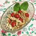 なつき☆ミ's cooksnap of when they made 新玉ねぎとトマトと鶏胸肉のバジルマリネ.
