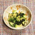 なつき☆ミ's cooksnap of when they made 塩酒粕入り海苔の佃煮で♪アボカドの和え物.