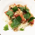 KaosaM12's cooksnap of when they made トマトとツナの爽やか☆素麺.