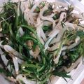 ふぁんたにゃん's cooksnap of when they made おかひじきともやしの酢の物.