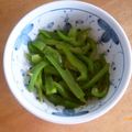 antkishi's cooksnap of when they made 簡単！ピーマン☆ゴマ油の香りが美味.