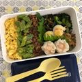 まれ子's cooksnap of when they made 超節約★満足決定版！『三色丼♪』.