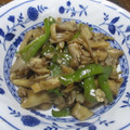 ジョングレ's cooksnap of when they made ＊ピーマン、舞茸、油揚げのきんぴら＊.