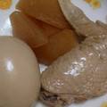 しーま♪'s cooksnap of when they made 手羽元と大根の煮物 半熟たまごのせ.