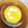 鶴ぴあやたん's cooksnap of when they made ✿生クリームdeスープにハート✿.