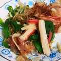 鈴宮蒼's cooksnap of when they made かにかまとピーマンおかか和え.