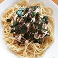 ayakaL7's cooksnap of when they made 爆速！！納豆ツナマヨパスタ.