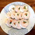 cherusy's cooksnap of when they made 塩麹鶏ハムの野菜チーズ巻き♪.