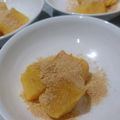クックCKK4SR☆'s cooksnap of when they made 保育園おやつmenu＊かぼちゃミルクもち.