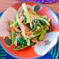 ちゃぴ♥'s cooksnap of when they made 簡単あと一品♪青菜炒め〜桜海老風味〜.