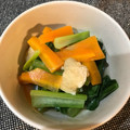 ゆうたん☆☆☆'s cooksnap of when they made 白だしで　小松菜のお浸し.