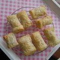 あるまじーろ♪'s cooksnap of when they made ☆材料２つ簡単ひとくちホワイトチョコパイ.