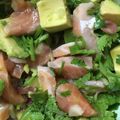 ☆チョコたん☆'s cooksnap of when they made サーモンとアボカドのアジアンおつまみ.