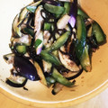 でいだらぼっち's cooksnap of when they made なすときゅうりの塩昆布あえ.